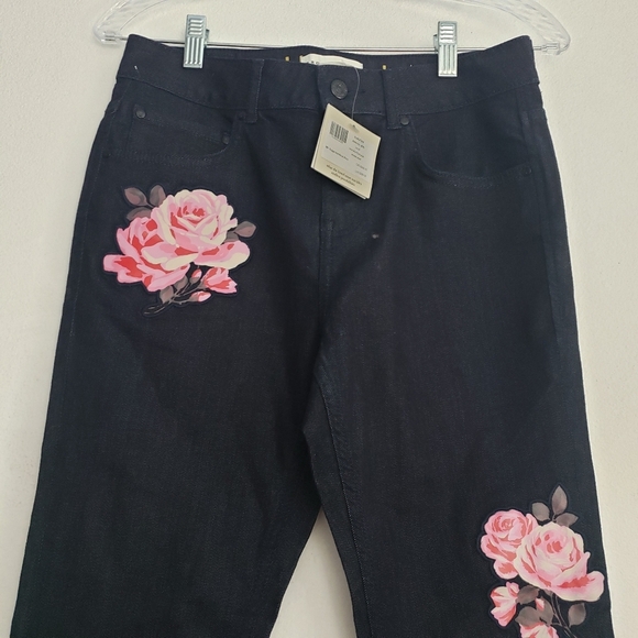 Kate Spade Rose Kick Flare Jean - Picture 9 of 10